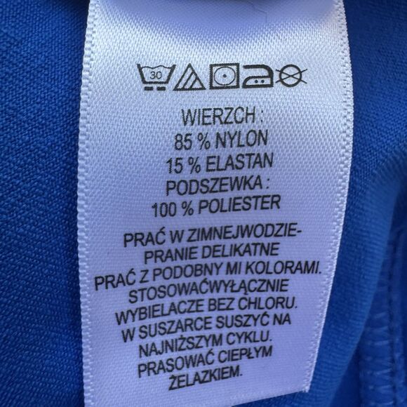 Cynthia Rowley Royal Blue Fit Flare Stretch Soft Dress w V- neck Size XS - Picture 12 of 16